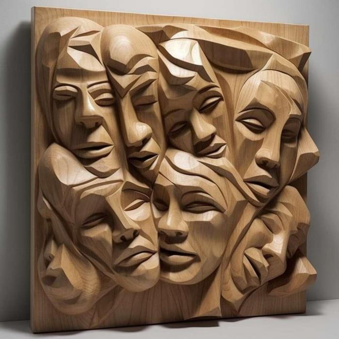 نموذج ثلاثي الأبعاد لآلة CNC 3D Art 